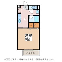 村井駅 徒歩39分 2階の物件間取画像